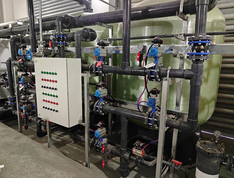 晓星集团宁夏基地氨纶软化水系统...